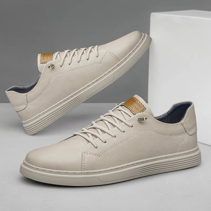 Oxford Leren Sneakers - Comfortabel - Ademend