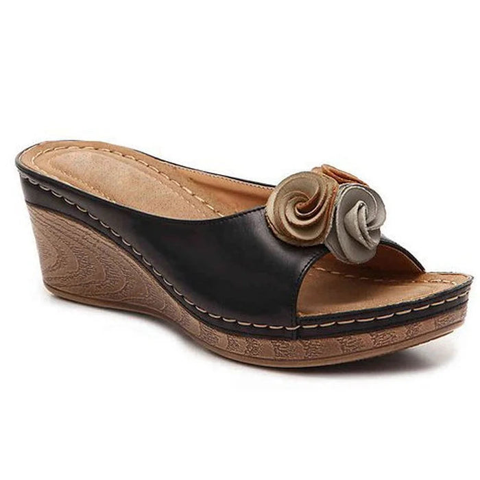 Zomerse Bloemenbandjes Sandalen - Comfortabel En Modieus